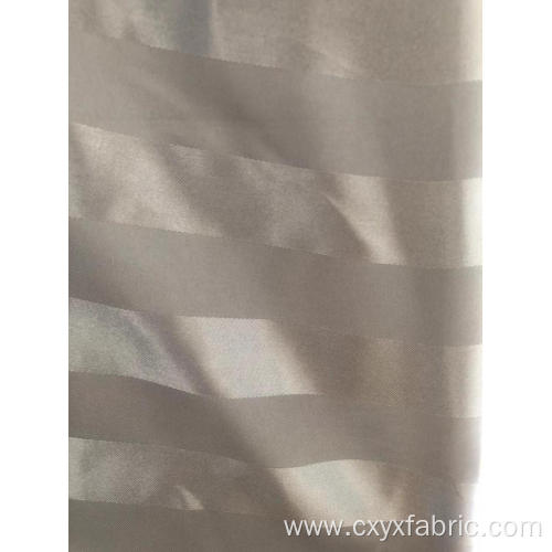 polyester satin stripe jacquard dobby fabric